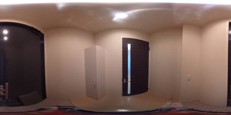 パノラマ画像玄関