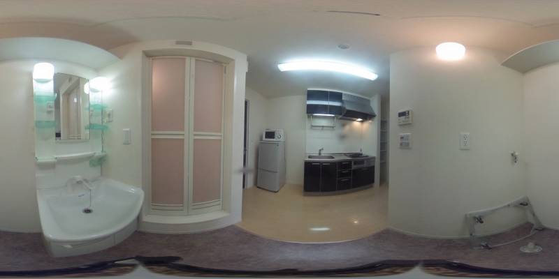 パノラマ画像洗面所