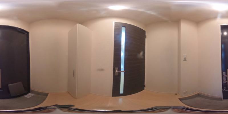 パノラマ画像玄関