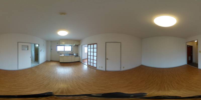 パノラマ画像リビング