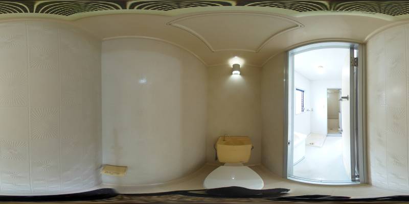 パノラマ画像トイレ