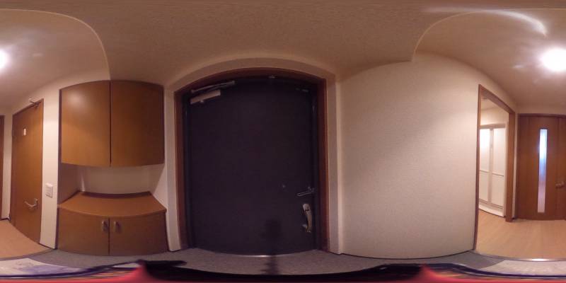 パノラマ画像玄関