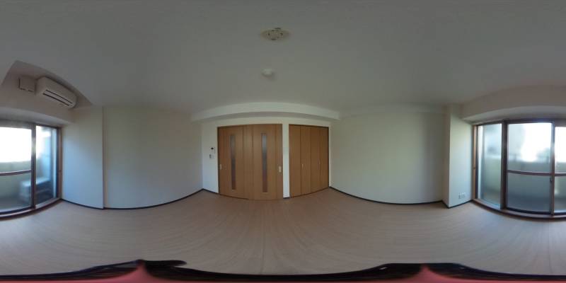 パノラマ画像洋室