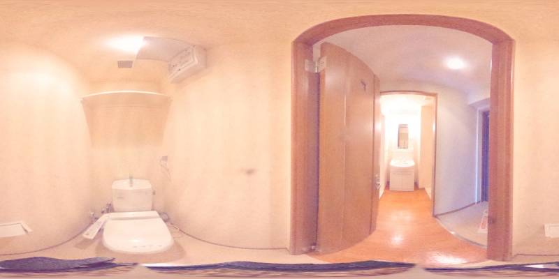 パノラマ画像トイレ