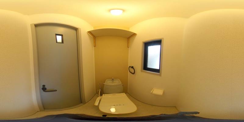 パノラマ画像トイレ