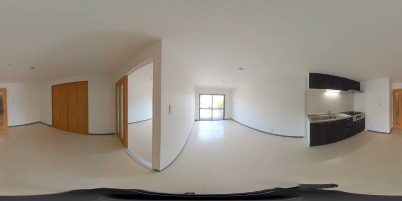 パノラマ画像リビング