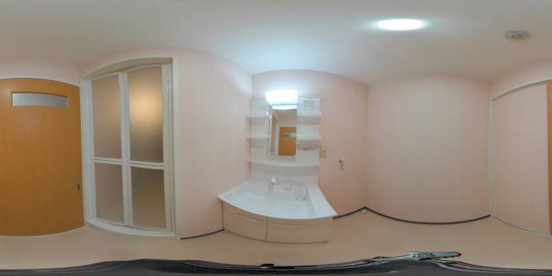 パノラマ画像洗面所