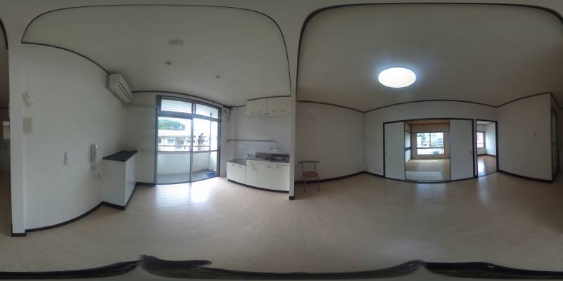 パノラマ画像リビング