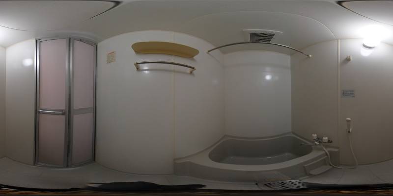 パノラマ画像バスルーム