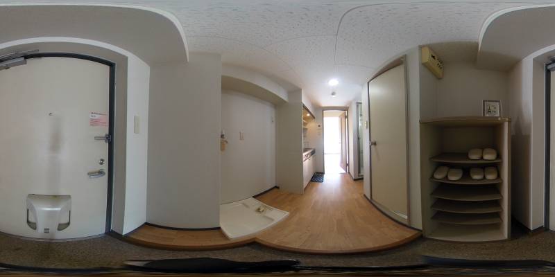 パノラマ画像玄関