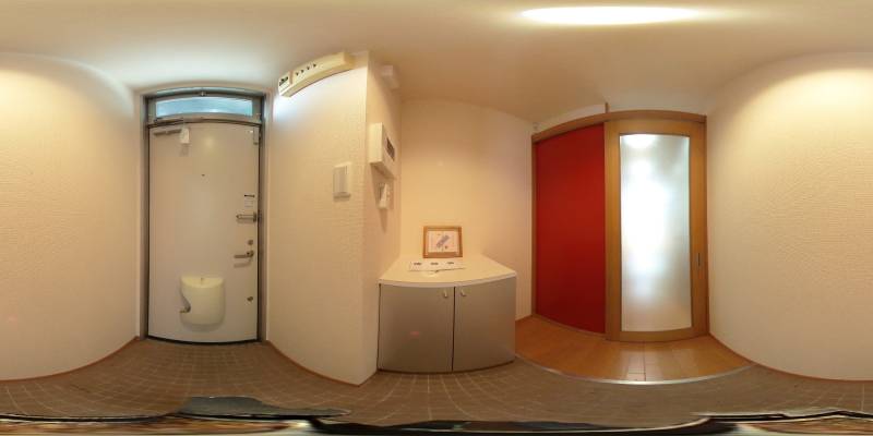 パノラマ画像玄関