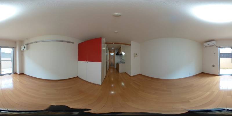 パノラマ画像洋室