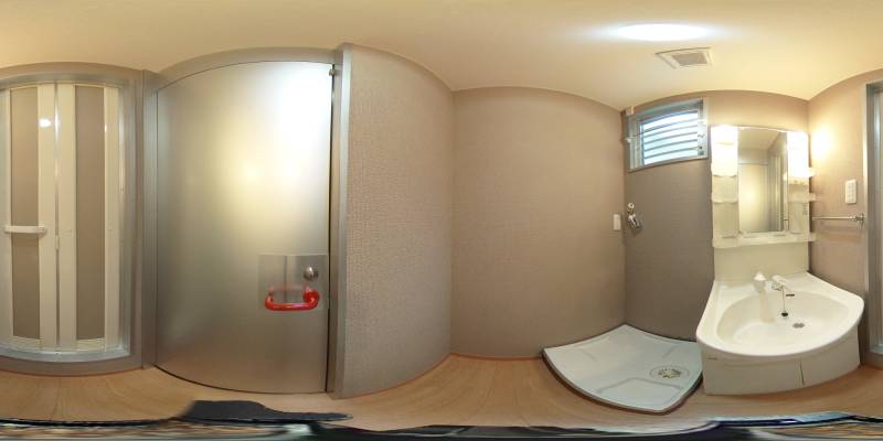 パノラマ画像洗面所