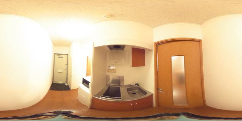 パノラマ画像キッチン