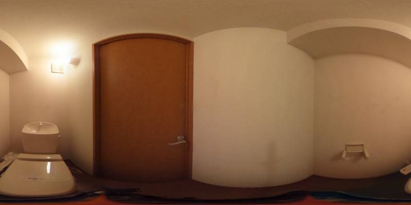 パノラマ画像トイレ