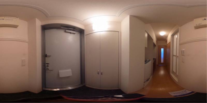 パノラマ画像玄関