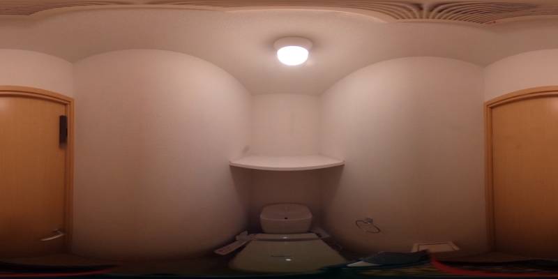 パノラマ画像トイレ