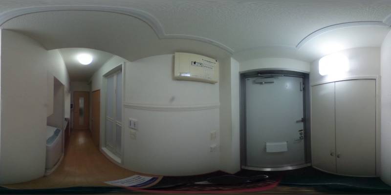 パノラマ画像玄関