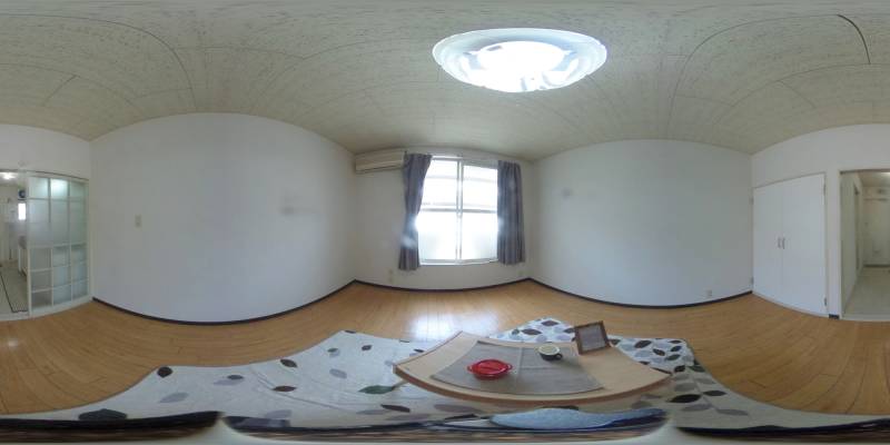 パノラマ画像洋室