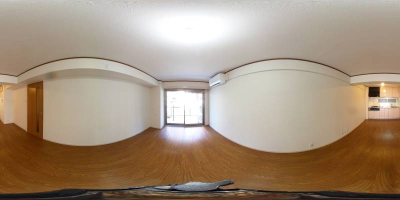 パノラマ画像リビング