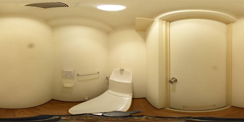 パノラマ画像トイレ