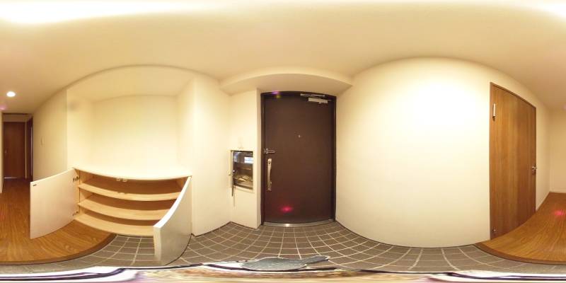 パノラマ画像玄関