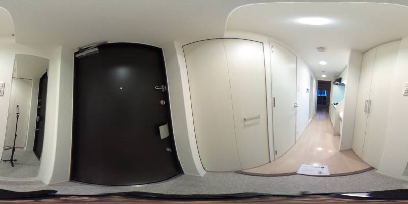 パノラマ画像玄関