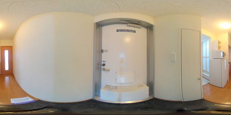 パノラマ画像玄関