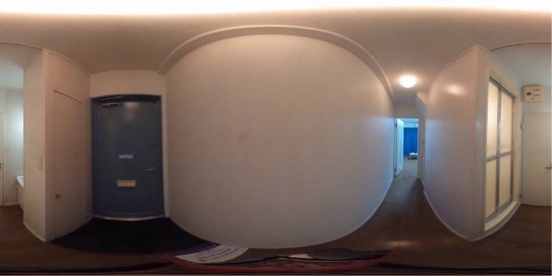 パノラマ画像玄関