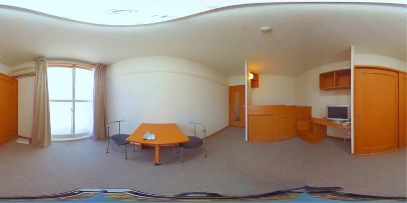 パノラマ画像洋室