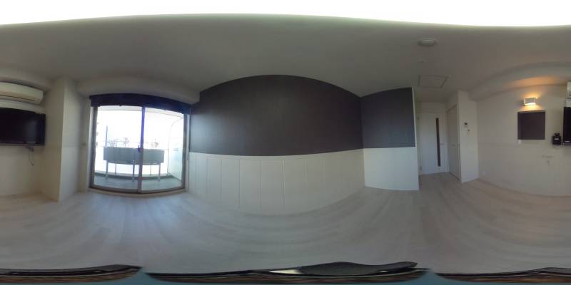 パノラマ画像洋室