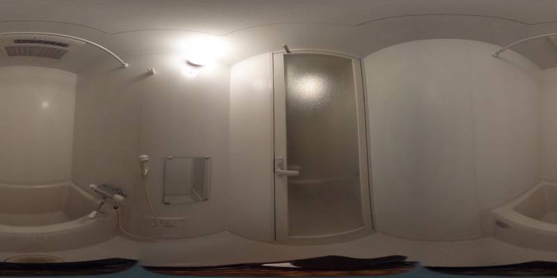 パノラマ画像バスルーム