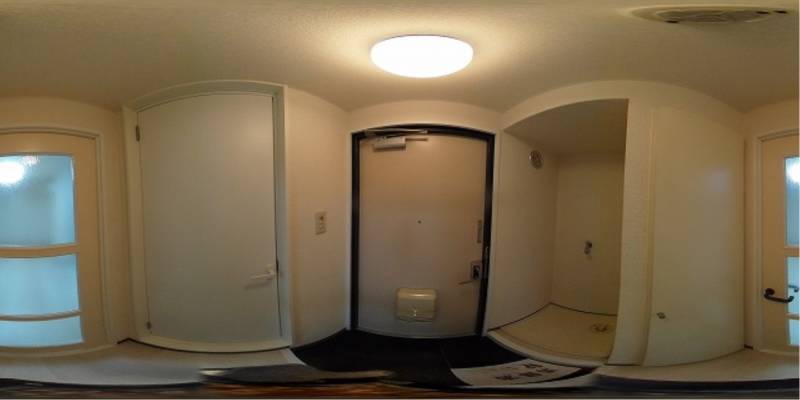 パノラマ画像玄関