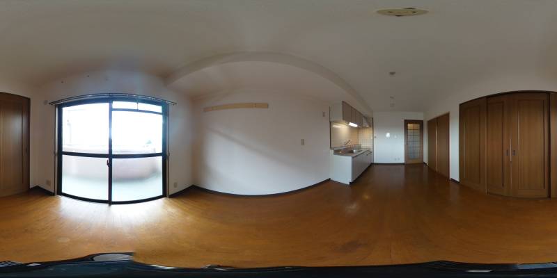 パノラマ画像リビング