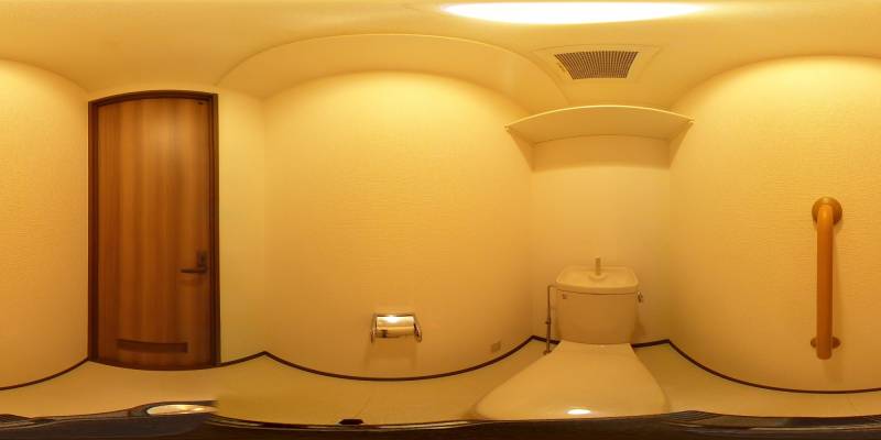 パノラマ画像トイレ