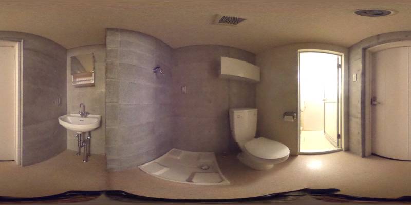 パノラマ画像トイレ
