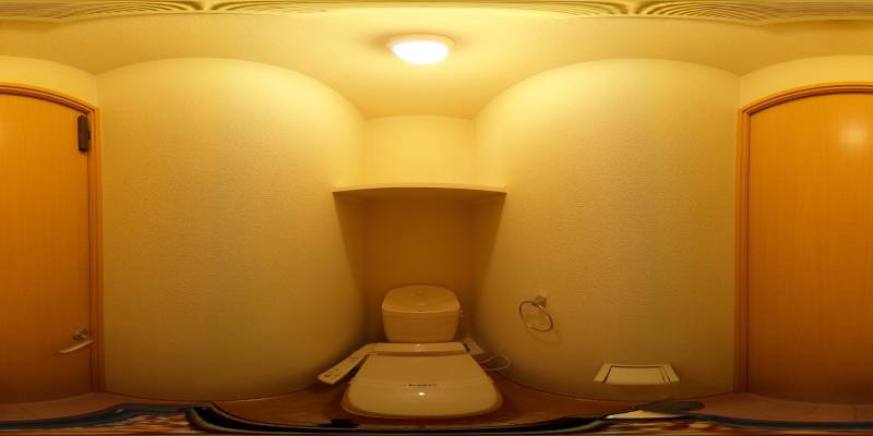 パノラマ画像トイレ