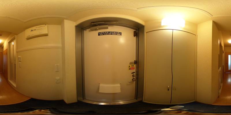 パノラマ画像玄関