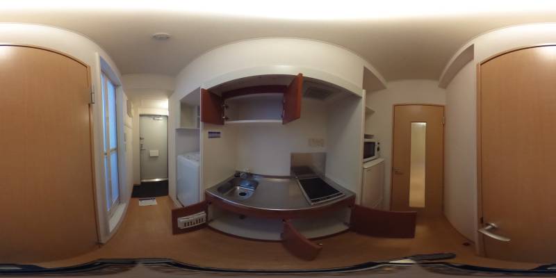 パノラマ画像キッチン