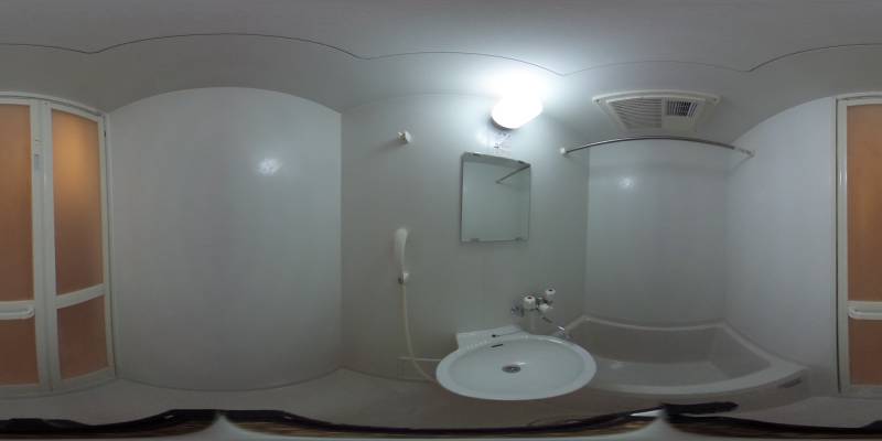 パノラマ画像バスルーム