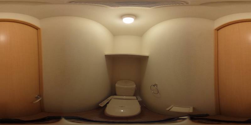 パノラマ画像トイレ