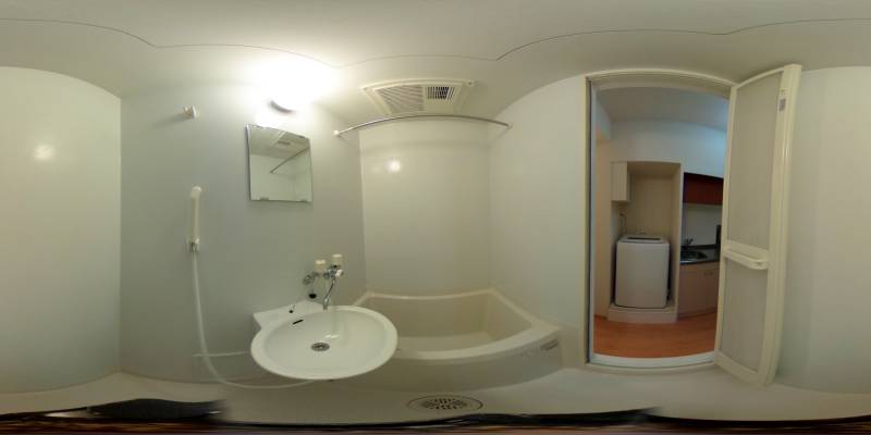 パノラマ画像バスルーム