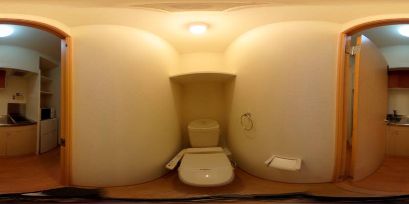 パノラマ画像トイレ