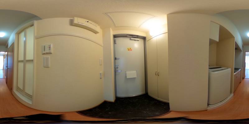 パノラマ画像玄関