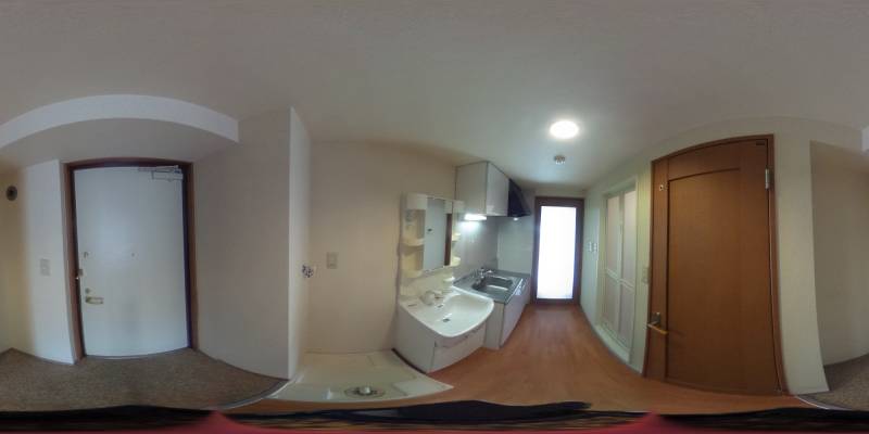 パノラマ画像玄関