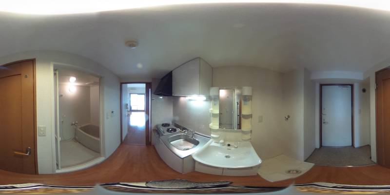 パノラマ画像玄関