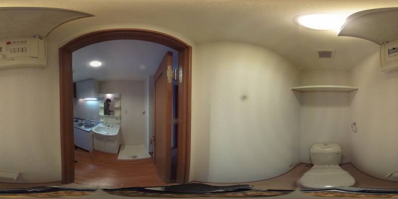 パノラマ画像トイレ