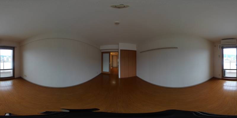 パノラマ画像洋室