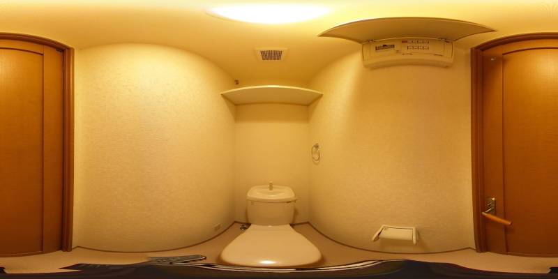 パノラマ画像トイレ