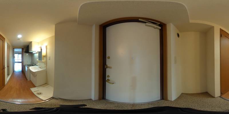 パノラマ画像玄関